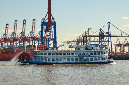 Hanseatic city ship water