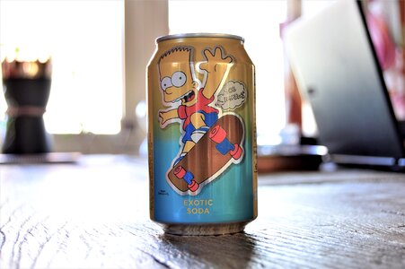 Soda drink beverage