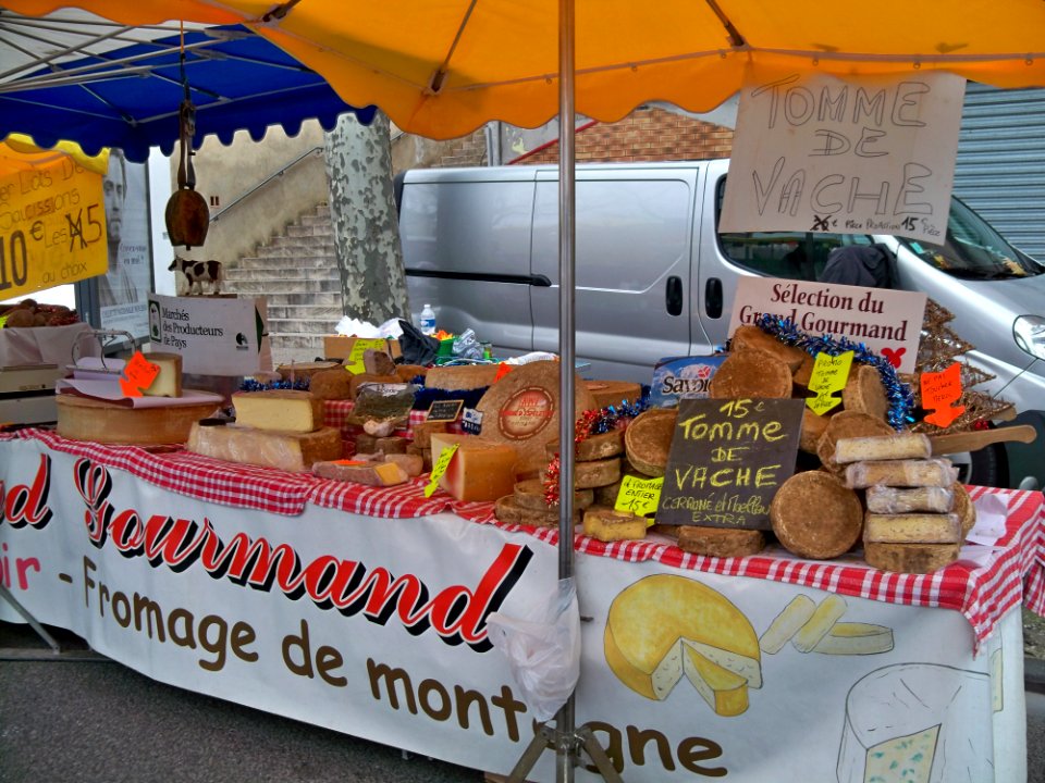 2010-Foire St Siffrein Stand fromage