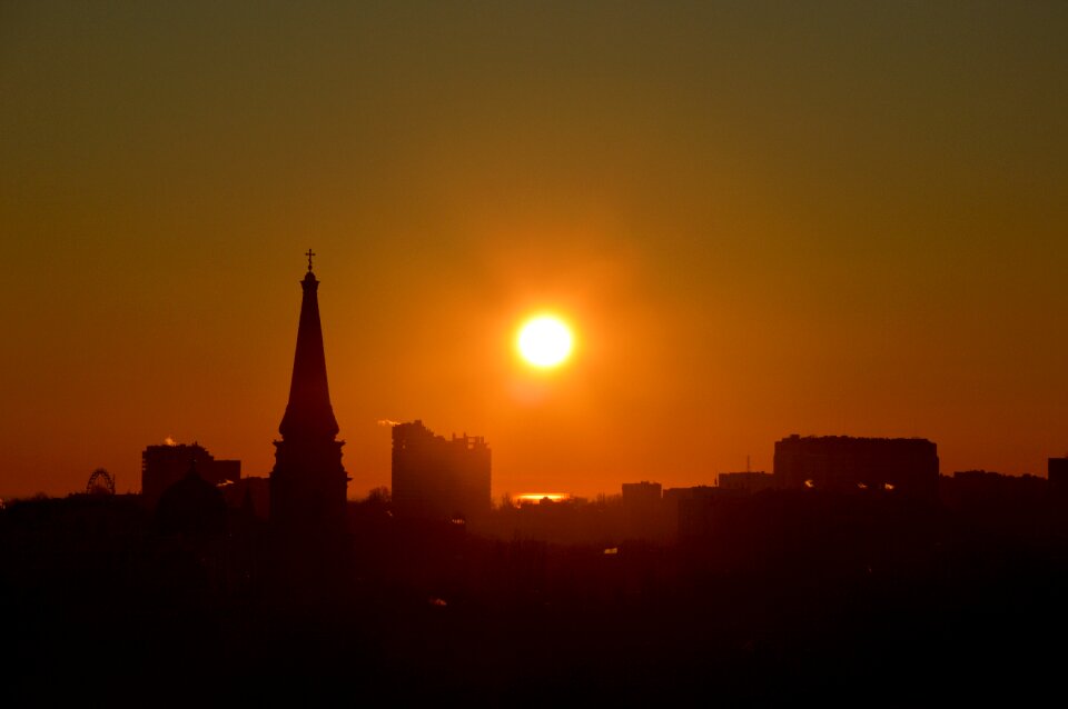 Cold early morning at dawn