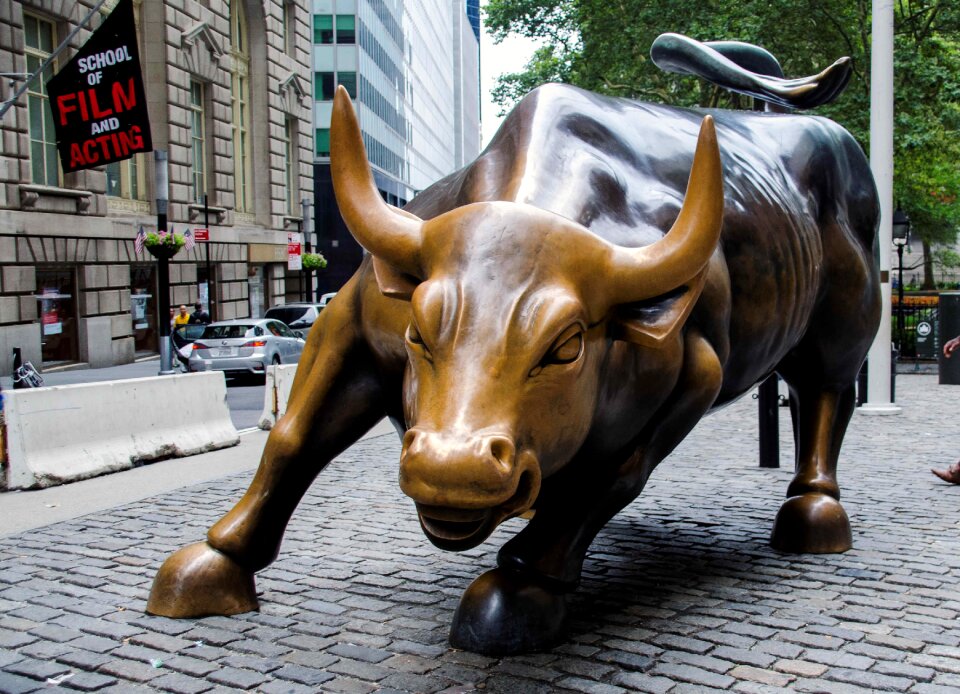 Usa new york wall street