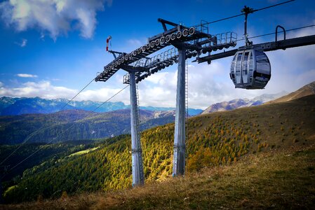 Landscape lift gondola