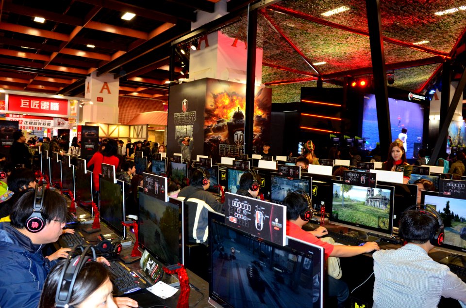 2016 Taipei Game Show Day 5, WOT Exercise Area 20160202a