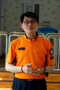 2015년 5월 14일 서울특별시 소방공무원 설춘일 두손 모음