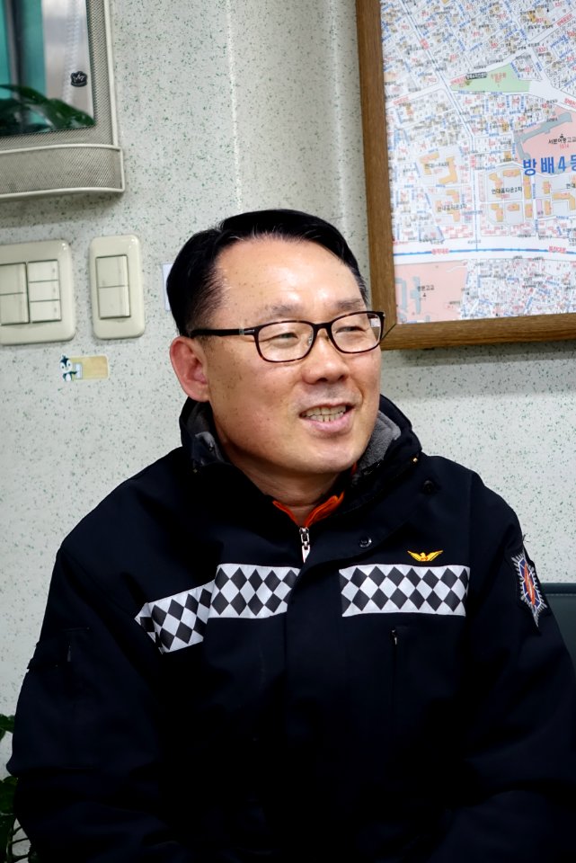2015년 1월 20일 서초소방서장 권혁민 방배119안전센터 초도 순시75