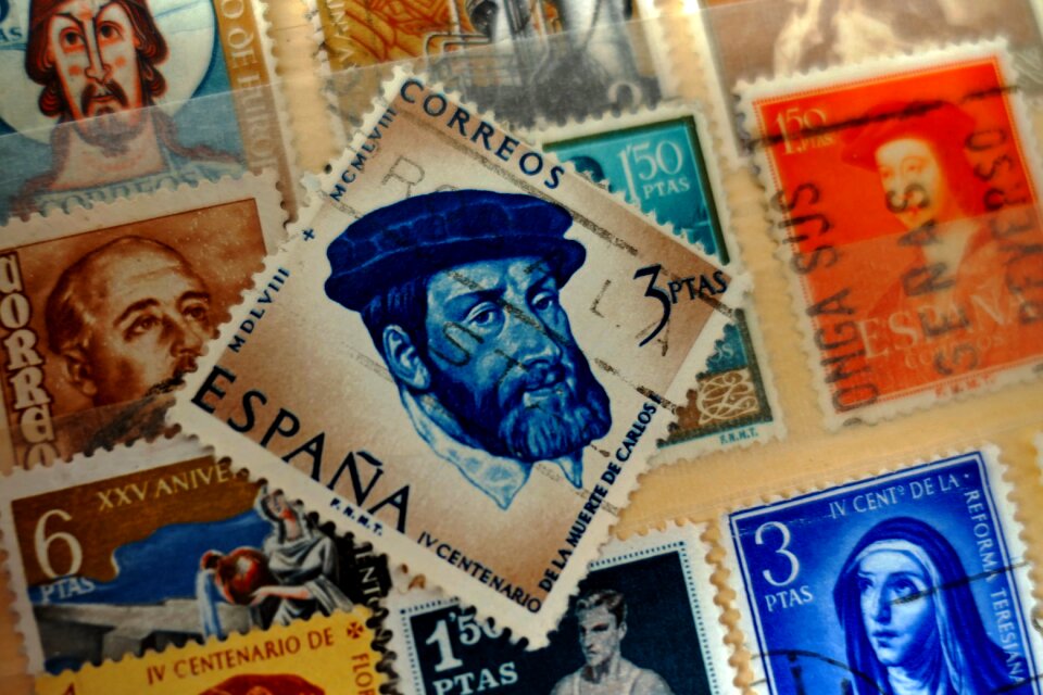Letters postmark vintage