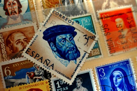 Letters postmark vintage