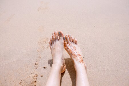Sand travel summer