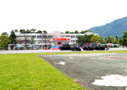 CM-21As and M60A3 TTSs Parked on Ground after Exercise 20120324