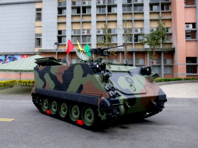 CM-22A1 Mortar Carrier Display at Hongchailin Camp 20161224a