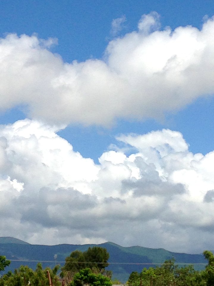 Clouds in the country