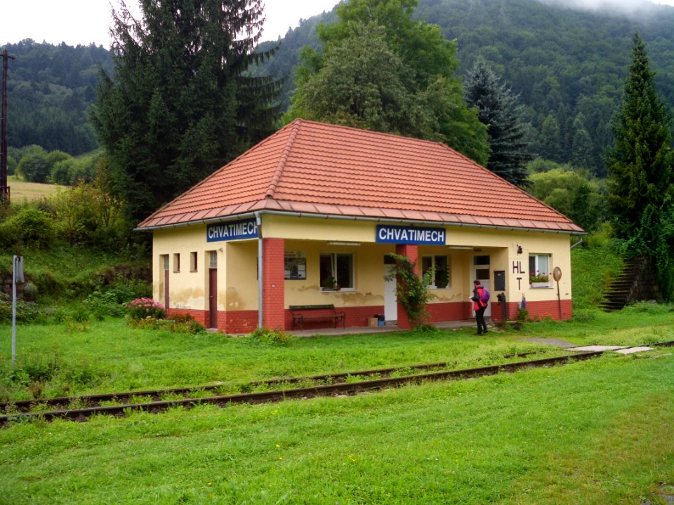 Chvatimech train stop