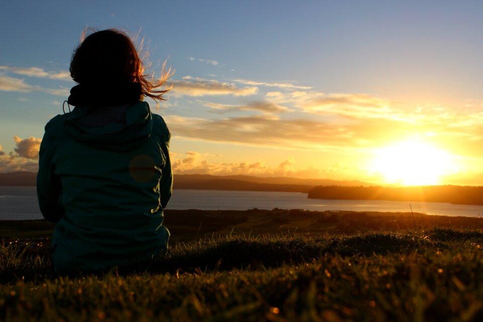 Relaxation new zealand enjoy the view