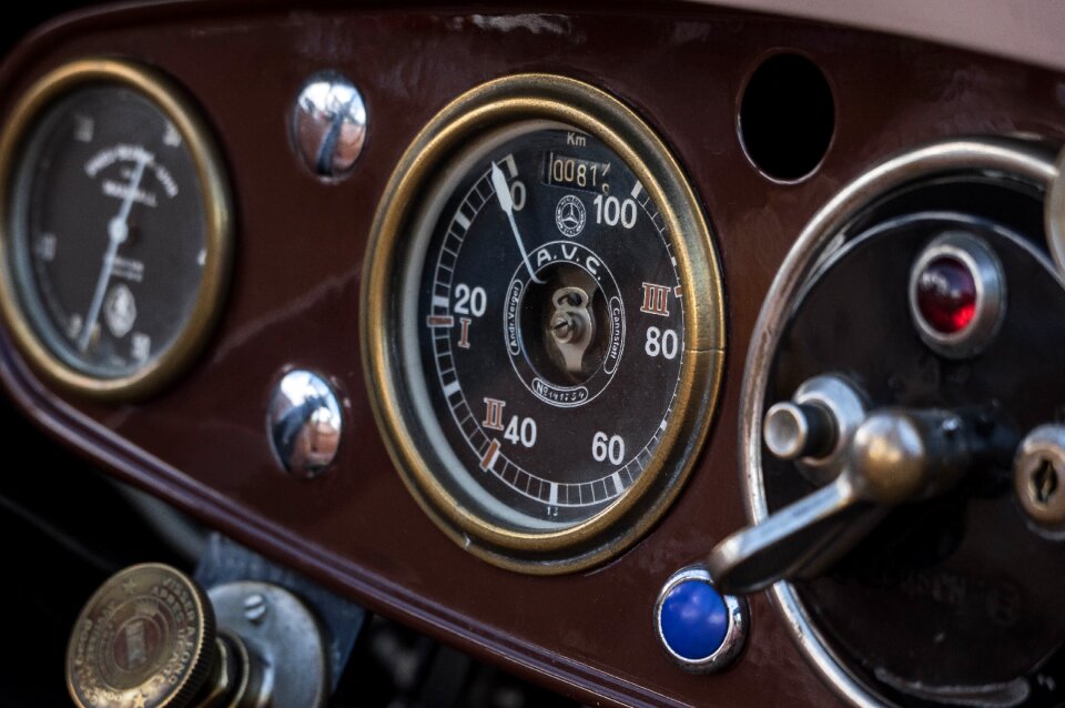 Speedo drive instrument