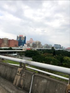 Civic Boulevard, Taipei View from Huanhe Expressway 20171229