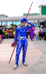 Cosplayer of Lancer, Fate Stay Night at FF26 20150829