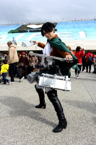 Cosplayer of Levi Ackerman, Attack on Titan in FF25 20150201a