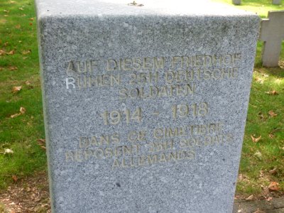 Cimetière militaire allemand de Billy-Montigny 10