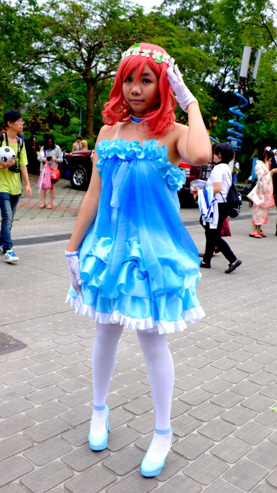 Cosplayer of Maki Nishikino, Love Live! at CWT40 20150809