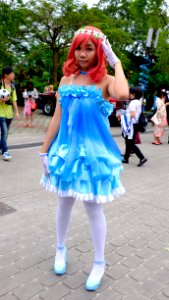 Cosplayer of Maki Nishikino, Love Live! at CWT40 20150809