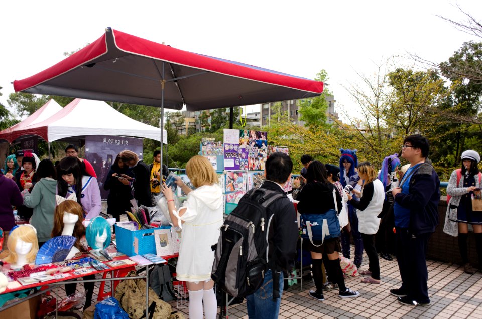 Cosplay Items Booth in 3rd Terrance of NTU Gym at CWT39 20150301