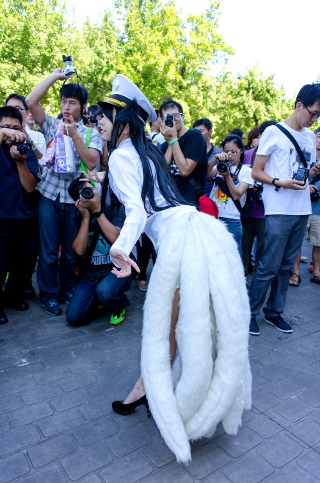 Cosplayer of Ahri, League of Legends in FF24 20140727a
