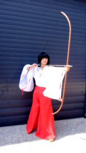 Cosplayer of Kikyo, Inuyasha at FFK8 20151129