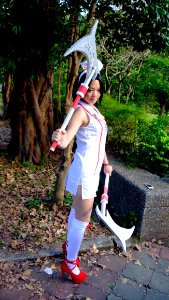 Cosplayer of Akali (Nurse Version), League of Legends at CWT41 20151213