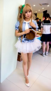 Cosplayer of Kotori Minami, Love Live! with Hat in Cosplay Field Taipei 2015 20150628