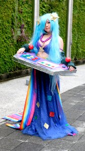Cosplayer of Arcade Sona, League of Legends at FF26 20150829a