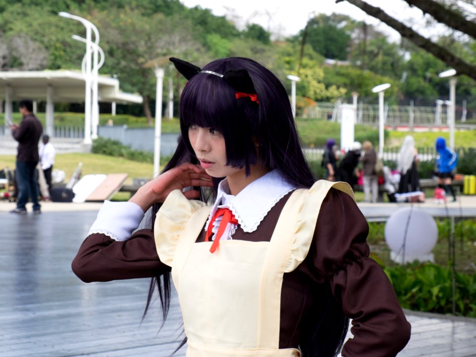 Cosplayer Bust up of Kuroneko, Oreimo in FF25 20150201
