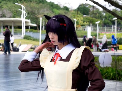 Cosplayer Bust up of Kuroneko, Oreimo in FF25 20150201