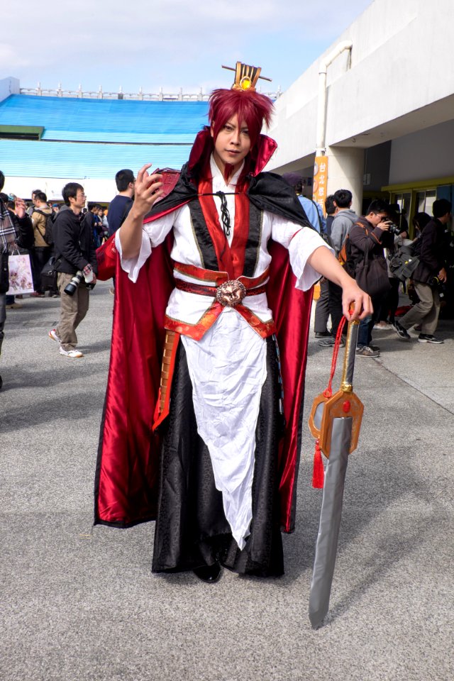 Cosplayer of Kouen Ren in FF25 20150201
