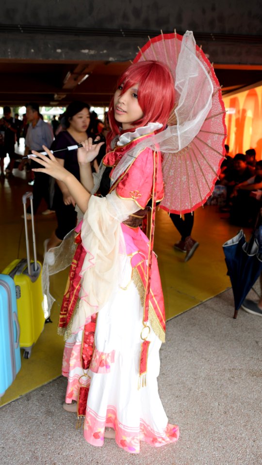 Cosplayer of Maki Nishikino, Love Live! at FF26 20150830a