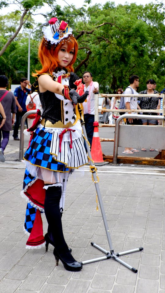 Cosplayer of Honoka Kōsaka, Love Live! at CWT40 20150809a
