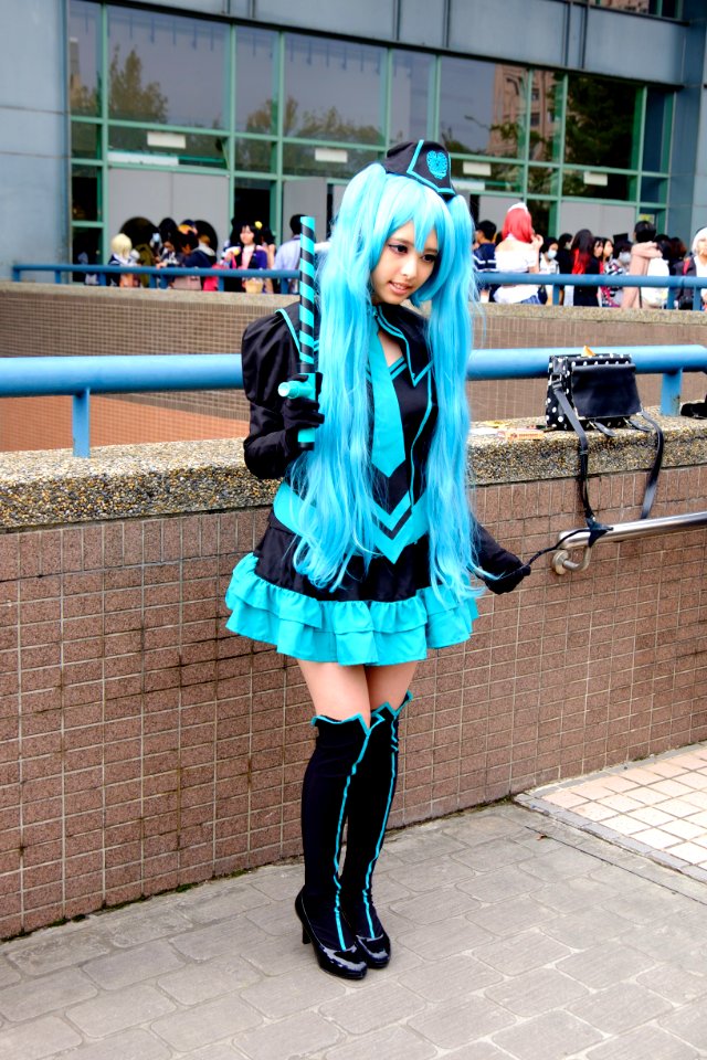 Cosplayer of Hatsune Miku at CWT41 20151212a