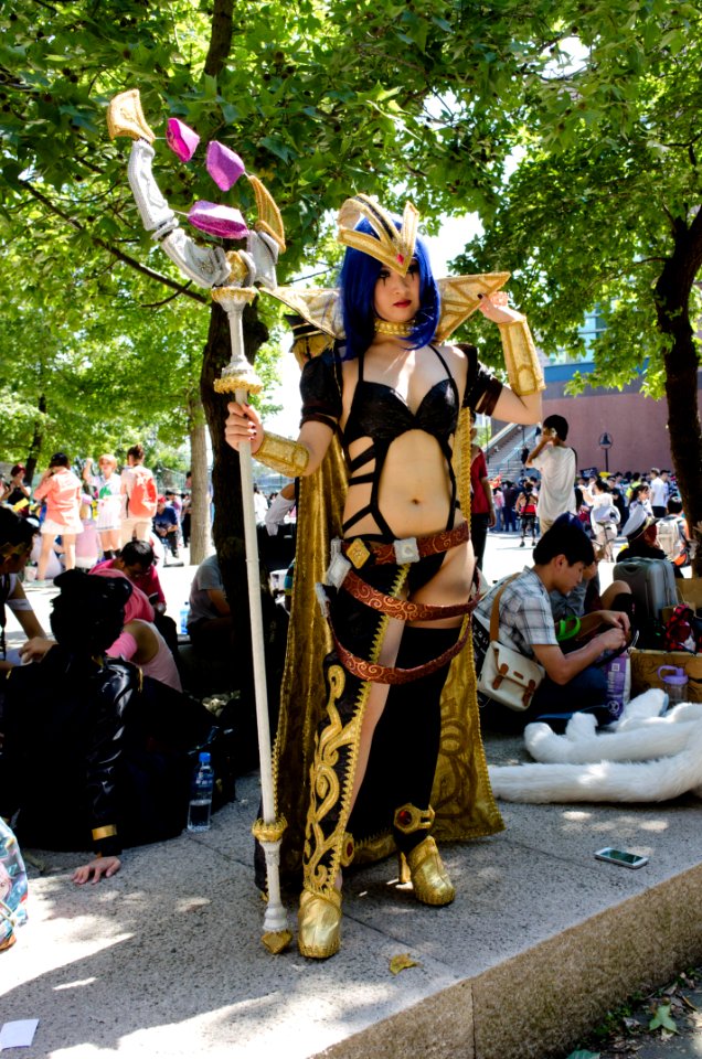 Cosplayer of LeBlanc, League of Legends in FF24 20140727