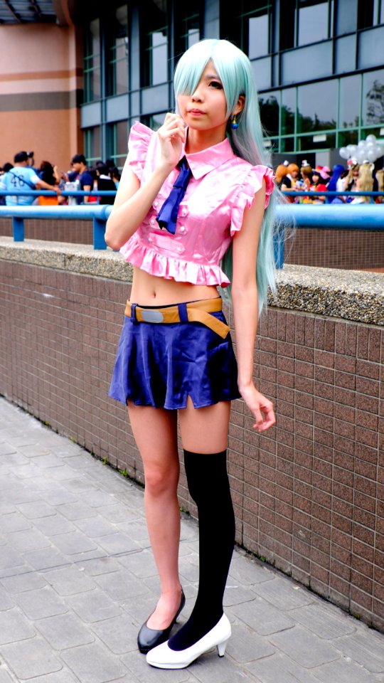 Cosplayer of Elizabeth Liones, The Seven Deadly Sins at CWT40 20150809a