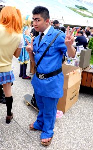 Cosplayer of Kankichi Ryotsu, Kochikame at FF26 20150829a