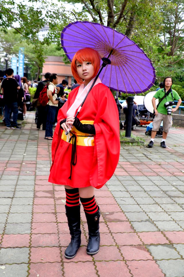 Cosplayer of Kagura, Gin Tama at CWT40 20150809
