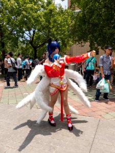 Cosplayer of Ahri, League of Legends in FF24 20140726 photo