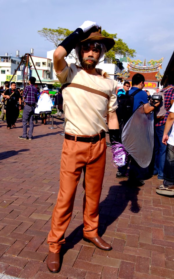 Cosplayer of Joseph Joestar, JoJo's Bizarre Adventure Part 3 at FFK8 20151129