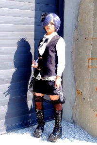 Cosplayer of Ciel Phantomhive, Black Butler at FFK8 20151129a