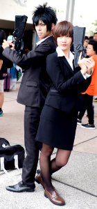 Cosplayer Kogami e Tsunemori