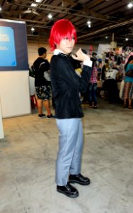 Cosplayer of Karma Akabane, Assassination Classroom in 2015FFTC 20150801