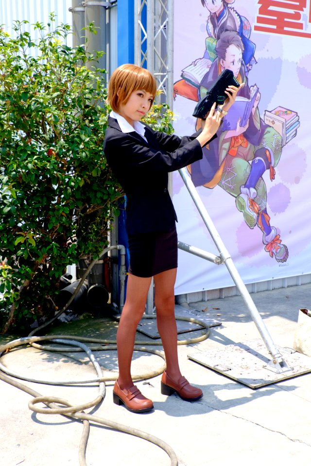 Cosplayer of Akane Tsunemori, Psycho-Pass at 2015FFTC 20150801