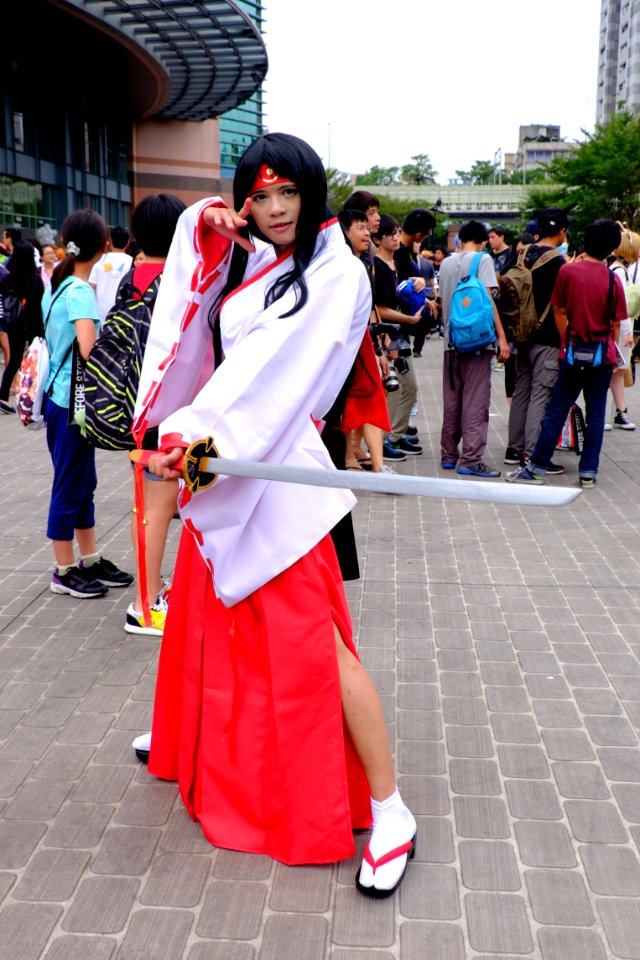 Cosplayer of Warrior Priestess Tomoe, Queen's Blade at CWT40 20150809