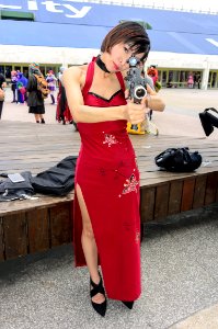 Cosplayer of Ada Wong, Resident Evil at Comic Horizon 4 20180505