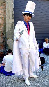 Cosplayer of Kaito Kid, Detective Conan at FFK8 20151129