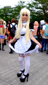 Cosplayer of Maid Sena Kashiwazaki, Haganai at CWT40 20150809a